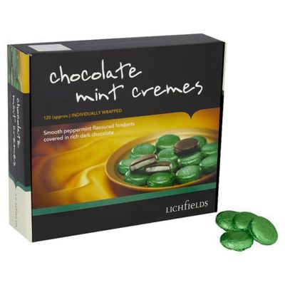 Chocolate Mints Box - Chocolate Mint Cremes, Chocolate Mint Crisps, Chocolate Mint Wafers, Chocolate Orange, Neapolitan Mint and more (Chocolate Mint Cremes 120pcs)
