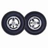 200 x 50 Electric Wheelchair Front Wheels, 8 Inch Pneumatic Tire Replacement Wheel, Anti-Slip Wear-Resistant Rubber Wheel for Disabled Vehicles, Walker, Strolle view 1