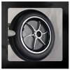 10 Inch Wheelchair Front Wheels Replacement, Solid Anti-Slip Tire for Electric Wheelchair, Wear-Resistant PU Rollator for Casters Rollers, Walkers view 4