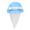 3 PCS Lint Catcher for Laundry, Reusable Lint Catcher Washing Machine Floating Lint Mesh Bag Laundry Hair Catcher Pet Hair Remover (Blue) view 1