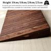 XDRGOOIUY Threshold Ramp, 4/7/8/10inch Rise Wooden Threshold Ramp, for Home/Front Door/Yard/Doorways, Wheelchairs Walkers Car Motorcycle Entry Transition Ramp view 4