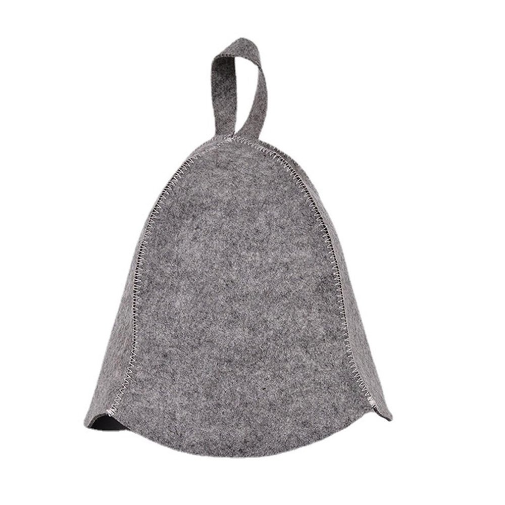 CANNXI Wool Felt Sauna Set Hat Russian Pad Breathable Bath Shower Men Women Protective Hair Bathroom Accessories