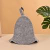 CANNXI Wool Felt Sauna Set Hat Russian Pad Breathable Bath Shower Men Women Protective Hair Bathroom Accessories view 4
