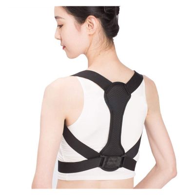 Adjustable Back Posture Corrector Brace Support Belt Clavicle Spine Back Shoulder Lumbar Support Belt Corset Posture Correction (Size : Large)