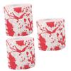 Anneome 3 Rolls Halloween Toilet Paper Bloodstain Pattern Printed for Bathroom Home Decor Festive Toilet Paper Roll for Halloween Party