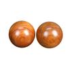 ORFOFE 2pcs Wooden Massage Balls Round Fitness Balls Hand Exercise Muscle Stretch for Home Shop Use view 1