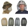 Csnbfiop Head Net Hat Fishing Mesh Camping Bucket Net Hat For Men Women Fishing Netting Face Shield view 2
