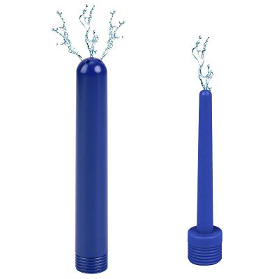 Travel Enema Shower System with Water Control Valve for Men and Women - Portable Cleaning Kit with ABS Blue Nozzle