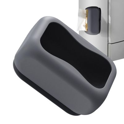 Tissue Box Holder, Cosmetic Tissue Holder - Sturdy Silicone Tissue Holder with Suction Cup Base | Rectangular Refillable Tissue Organiser with Wide Mouth for Wall, Bathroom, Sleep