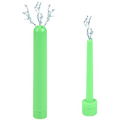 Travel Enema Shower Enema System Water Control Valve for Men and Women Portable Cleaning,Enema Nozzle Kit Colonic System Cleaner for Most Shower Systems ABS Green