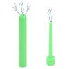 Travel Enema Shower Enema System Water Control Valve for Men and Women Portable Cleaning,Enema Nozzle Kit Colonic System Cleaner for Most Shower Systems ABS Green
