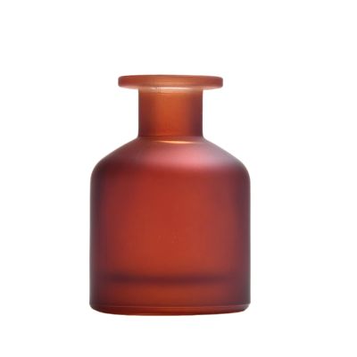 1 Pcs 130ml/4.3oz Empty Refillable Glass Diffuser Bottles Aromatherapy Jar Container Fragrance Accessories Use for DIY Replacement Diffuser Sticks Sets Essential Oils Crafts Decor
