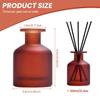 1 Pcs 130ml/4.3oz Empty Refillable Glass Diffuser Bottles Aromatherapy Jar Container Fragrance Accessories Use for DIY Replacement Diffuser Sticks Sets Essential Oils Crafts Decor view 2