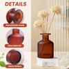 1 Pcs 130ml/4.3oz Empty Refillable Glass Diffuser Bottles Aromatherapy Jar Container Fragrance Accessories Use for DIY Replacement Diffuser Sticks Sets Essential Oils Crafts Decor view 3