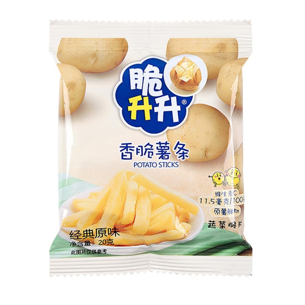 McKona Delicious Ready-to-eat French Fries Fresh-cut French Fries Snacks in Different Flavors (20G*10PCS) (Original flavor)