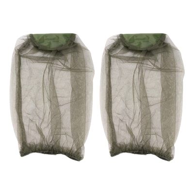 Fly Heads Net Mesh | Face Netting Hat Heads Fly Net | 2X Beekeeper Hat Fly Shield, Fly Netting Fly Net Hat, Fly Face Net Fine Mesh Screen Net for Beekeeping, Fishing, Outdoor Protection
