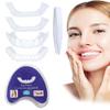Dazzluxe 4 Pairs Clip in Veneers Teeth Fake Teeth, Temporary Cosmetic False Teeth Snap on Teeth Veneer, Confident Smile Veneers Dentures for Cover Bad Teeth view 1