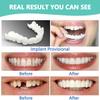 Dazzluxe 4 Pairs Clip in Veneers Teeth Fake Teeth, Temporary Cosmetic False Teeth Snap on Teeth Veneer, Confident Smile Veneers Dentures for Cover Bad Teeth view 2
