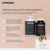 CORREXIKO Marine Collagen Capsules & Ultra Omega 3 Supplement Bundle - 2000mg Hydrolysed Collagen Peptides with Vitamins - High Strength Omega 3 Capsules - for Hair, Skin & Nails - 30 Day Supply view 3