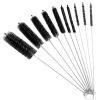 11 inch Straw Cleaner Brush, 10 Pack Extra Long Bottle Straw Cleaning Brushes for Reusable Metal/Glass Straws, Sippy Cups, Water Bottles Spouts & Small Pipes view 1