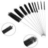 11 inch Straw Cleaner Brush, 10 Pack Extra Long Bottle Straw Cleaning Brushes for Reusable Metal/Glass Straws, Sippy Cups, Water Bottles Spouts & Small Pipes view 3