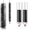 11 inch Straw Cleaner Brush, 10 Pack Extra Long Bottle Straw Cleaning Brushes for Reusable Metal/Glass Straws, Sippy Cups, Water Bottles Spouts & Small Pipes view 4