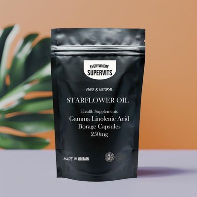 STARFLOWER Borage Seed Oil 60 Softgel Capsules - 250mg Gamma-Linolenic Acid - Enhanced Formula for Optimal Your Health