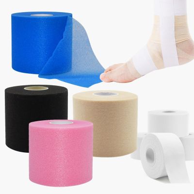 8 Rolls Athletic Tape Pre Wrap and White Tape, 120 Yards Foam Underwrap - 40 Yards Sports Tape Easy Tear No Sticky Residue for Ankles Wrists Knees (4pcs 2.75x30yds Foam wrap & 4pcs 1 x 10yds Tape)