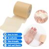 8 Rolls Athletic Tape Pre Wrap and White Tape, 120 Yards Foam Underwrap - 40 Yards Sports Tape Easy Tear No Sticky Residue for Ankles Wrists Knees (4pcs 2.75x30yds Foam wrap & 4pcs 1 x 10yds Tape) view 3