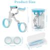 Contact Lenses Applicator,Contact Lens Remover Tool with Contact Lens Case, Sucker,Tweezer with Soft Tip,Contact Lens Wearing Aid Tool,Travel Set,Ideal for Assisting Eye Contacts Lenses view 2