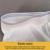 ZPBLWT High Waist Leakproof Underwear, Women's Incontinence Pants, Plus Size Leak Proof Menstrual Panties Physiological Pants Incontinence Care with Front Absorption Area view 3