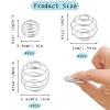 9 Pcs Protein Shaker Ball Silvery Shaker Ball with 3 Size Wire Whisk Ball Stainless Steel Bottle Mixer Ball Supplements Shaker Ball Suitable for Protein Mixed Drinks Milkshakes Supplements ect view 2