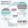 8Pcs Women's Razor Blades Refills Replacement Razor Blades for Gillette Venus Extra Smooth Women's Razor, 3 Layer Blade for Smooth Shaving, Comfort Edge Washable Effortless Glide for Women Shaving view 3