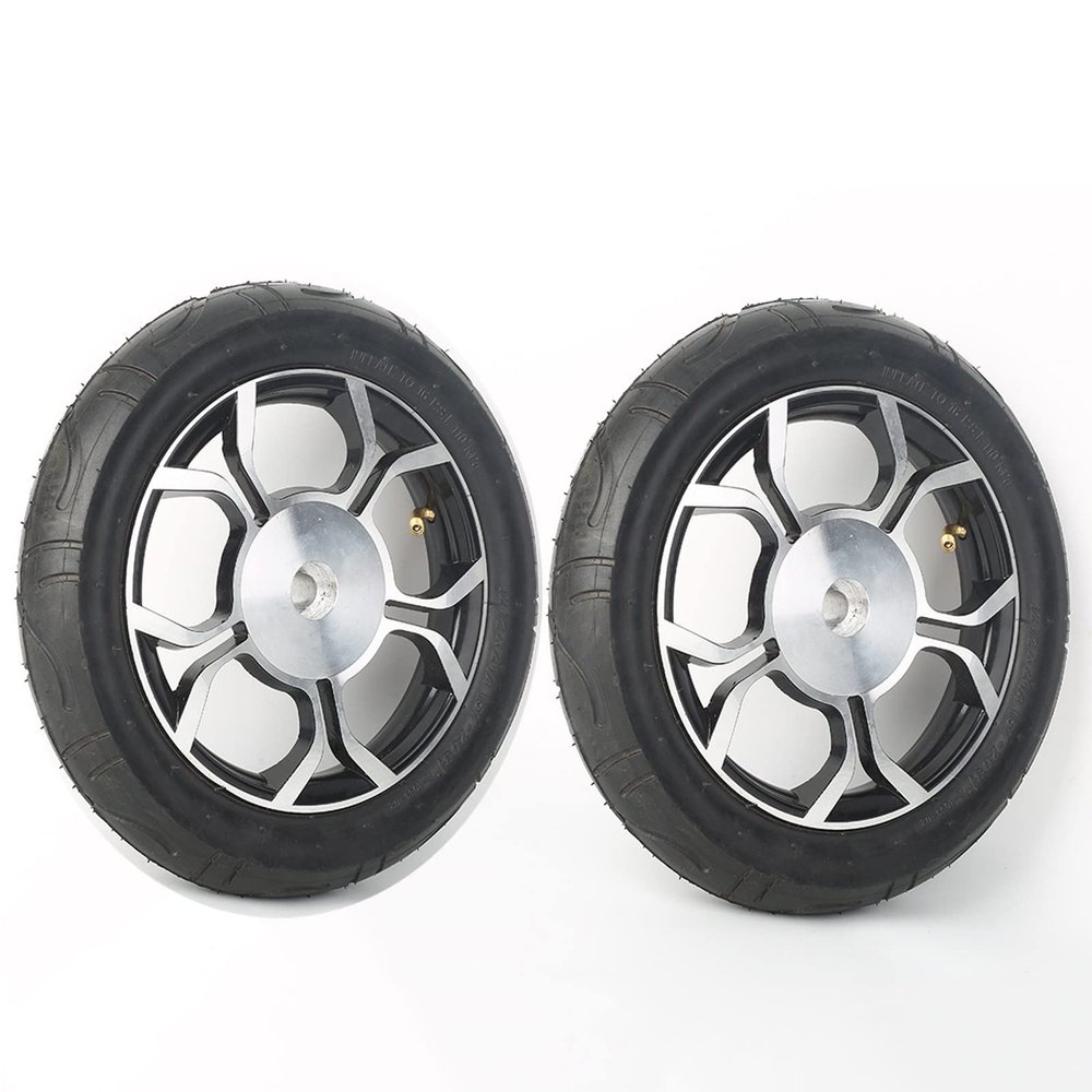 12inch Electric Wheelchair Rear Wheel Accessories, Pneumatic Tire, Bearing 17mm (5/8) - Wheelchair Wheels Replacement