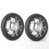 12inch Electric Wheelchair Rear Wheel Accessories, Pneumatic Tire, Bearing 17mm (5/8) - Wheelchair Wheels Replacement view 1