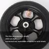 12inch Electric Wheelchair Rear Wheel Accessories, Pneumatic Tire, Bearing 17mm (5/8) - Wheelchair Wheels Replacement view 3
