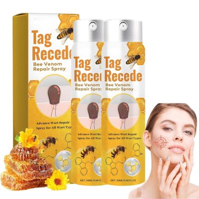 Bee Venom Skin Tag Removal Spray,Tag Recede Bee Venom Treatment Spray, Tag Recede Bee Venom Spray, Tag Recede Bee Venom Treatment Spray (2)