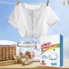 90PCS Laundry Detergent Sheets Washing Detergent Sheet Deep Stain Removal Laundry Detergent Sheet Strip Laundry Soap Sheet for Home Travel view 2