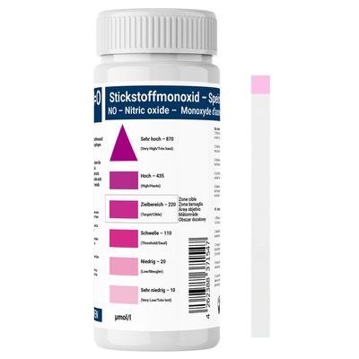 1 x 25 nitric oxide test strips - NO test nitrite level in saliva nitric oxide indicator strips