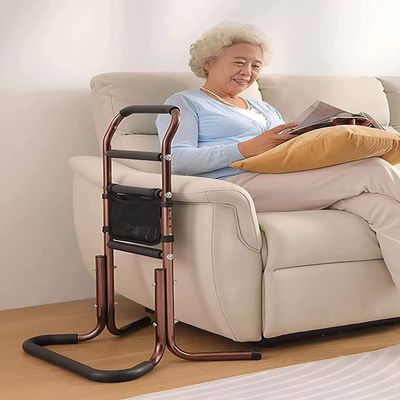 NWBZBH Chair Stand Assist for Seniors with Storage Pocket, Adjustable Height Cane, Bed Rails for Elderly Sit to Stand, Portable Mobility Aids, Chair Lift Assist Grab Bar Safe Support