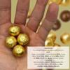 Milk Gold Chocolate Balls 250g - Luxury Solid Foil Individual Chocolates - Elegant Gold Chocolate Balls for Weddings, Parties, Easter, Valentines & Christmas - UK Made view 2