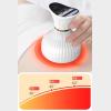 Acemend Cleans 4-in-1 Leg Massager, Cordless Handheld Leg Massager, 19 Speed Handheld Leg Massager, Adjustable Rechargeable Massager with Heating and Vibration, for Edema in Legs and Feet (2pcs) view 2