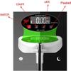 Physician Weight Scale With Height Pole,Bathroom Scale Electronic Height And Weight Scale, Digital, Lcd Liquid Crystal Display, High Precision Sensor, Measurement 70-190Cm(Black,120kg) view 3