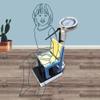 Professional Physician Weight Scale,Height And Weight Scale, Children'S Professional Mechanical Scale, With Height Pole, Analog Large Dial, Detachable Chair, Bearing Weight 160Kg view 3