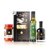 Caravella Fine Food - Italian Gourmet Tasting & Gift set "Classico" - Selection of artisan Pasta, EVO Olive oil, Basil sauce, Blasamic Vinegar from Modena IGP - Food Gifts & Hampers for any occasion view 2