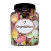 Congratulations Sweet Jar Gift Fizzy Bubblegum Bottles view 1
