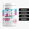 Per4m Pre Workout Powder | Intense Pump, Sustained Energy & Mental Focus | L-Citrulline, Beta Alanine & Caffeine & Added Hydration (570g, Fizzy Bubblegum Bottle) view 2