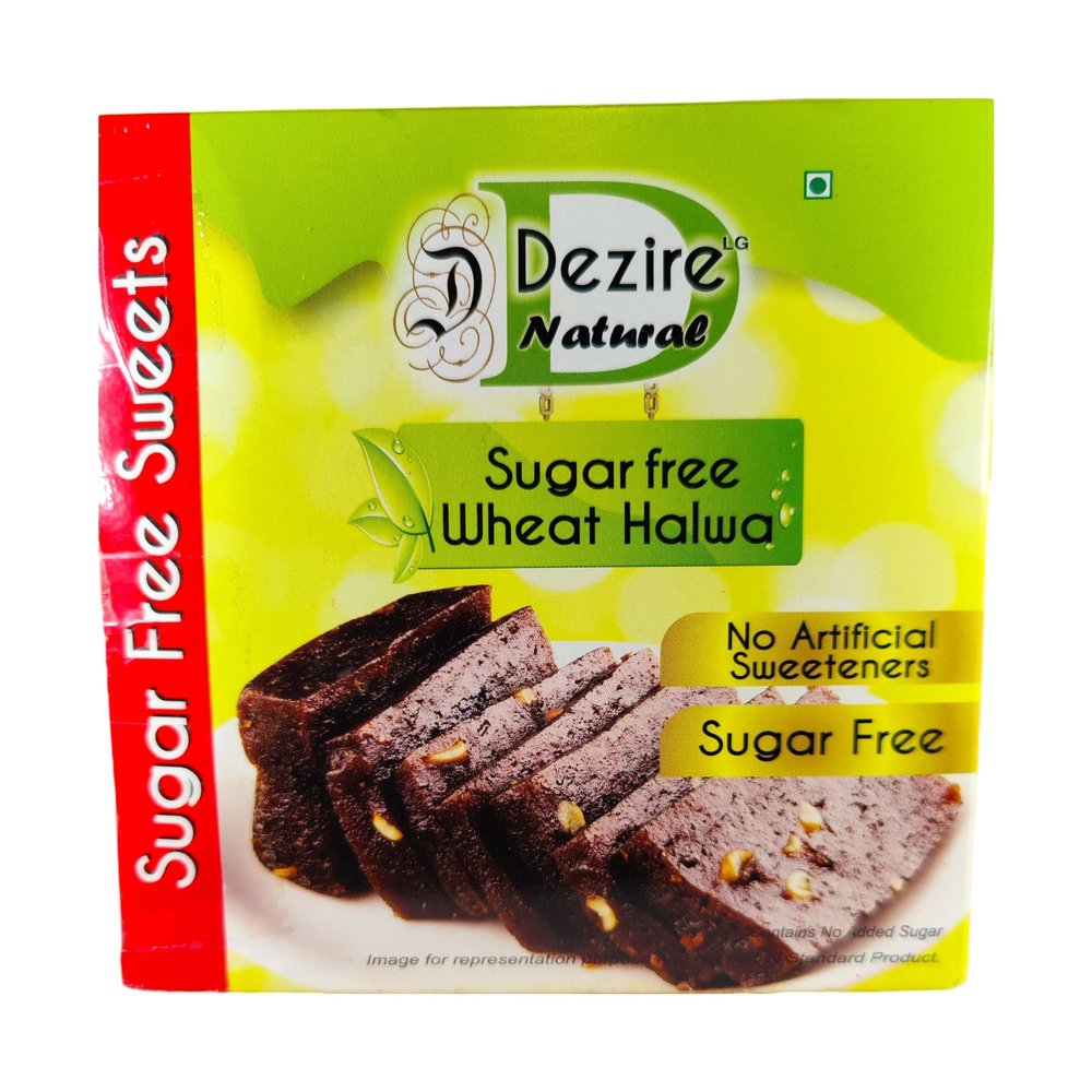 Dezire LG Natural Sugar Free Samba Wheat Halwa, No Artificial Color, Sugar Free Sweets - 200Gms (Pack Of 3)