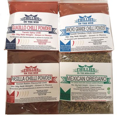 Holy Trinity Mexican Chilli Powder Pack 50g by CHILLIESontheWEB