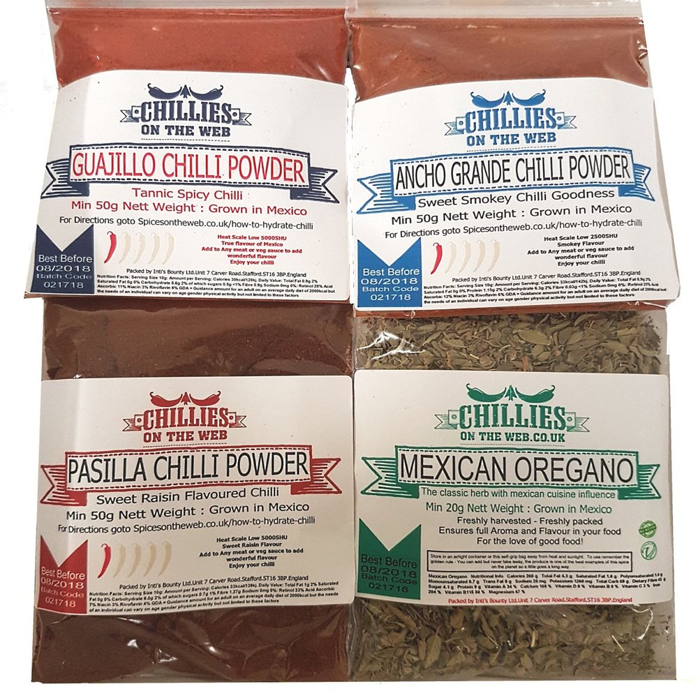 Holy Trinity Mexican Chilli Powder Pack 50g by CHILLIESontheWEB